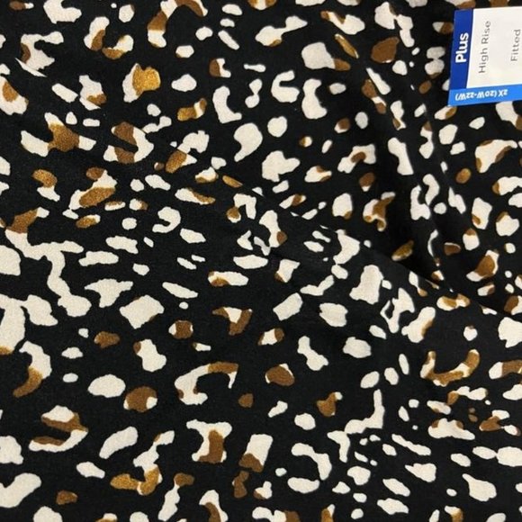 TERRA & SKY Leggings - 2X - Animal Print - High Ri - Picture 2 of 2
